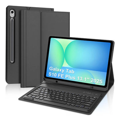 Funda Con Teclado Para Samsung Galaxy Tab S10 Fe+ Plus Negro